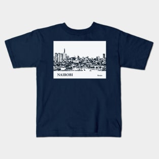 Nairobi - Kenya Kids T-Shirt